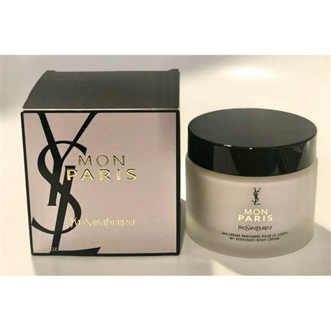 yves saint laurent mon paris body cream 200ml|mon paris body lotion 200ml.